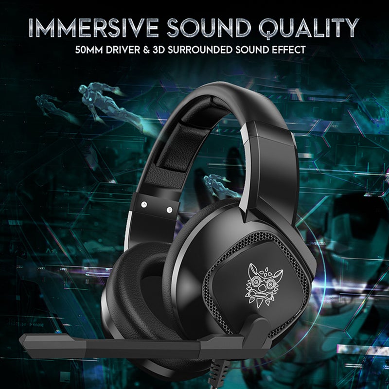 3.5Mm Gaming Headset Led Mic Headphone K19 Rgb Mobile Phone Computer Eating Chicken Headsets For Pc Laptop Ps4 Xbox