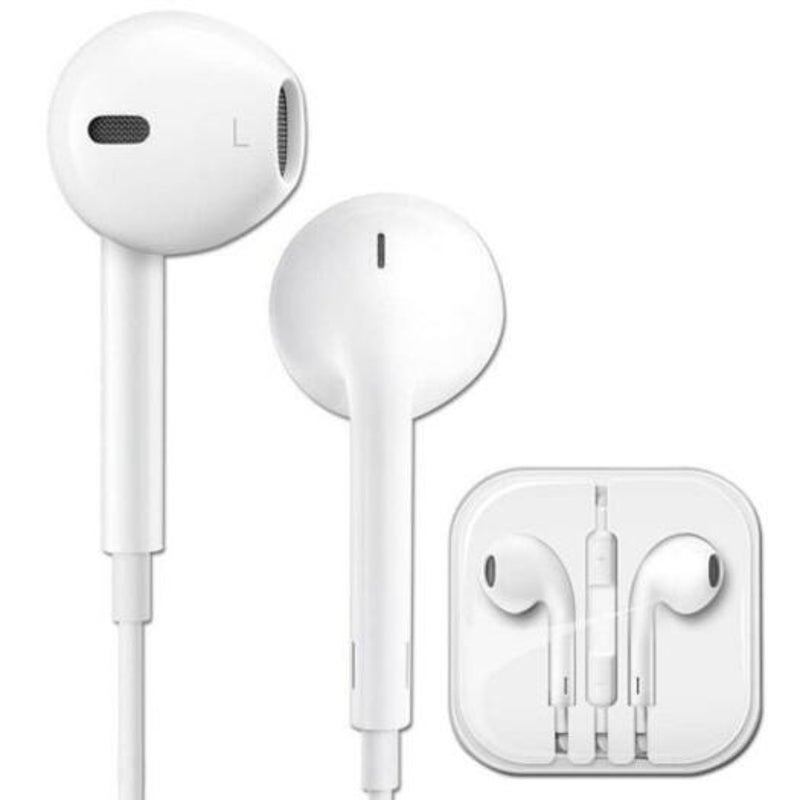 3.5Mm In Ear Headphone For Iphone / 5S 6 Plus White
