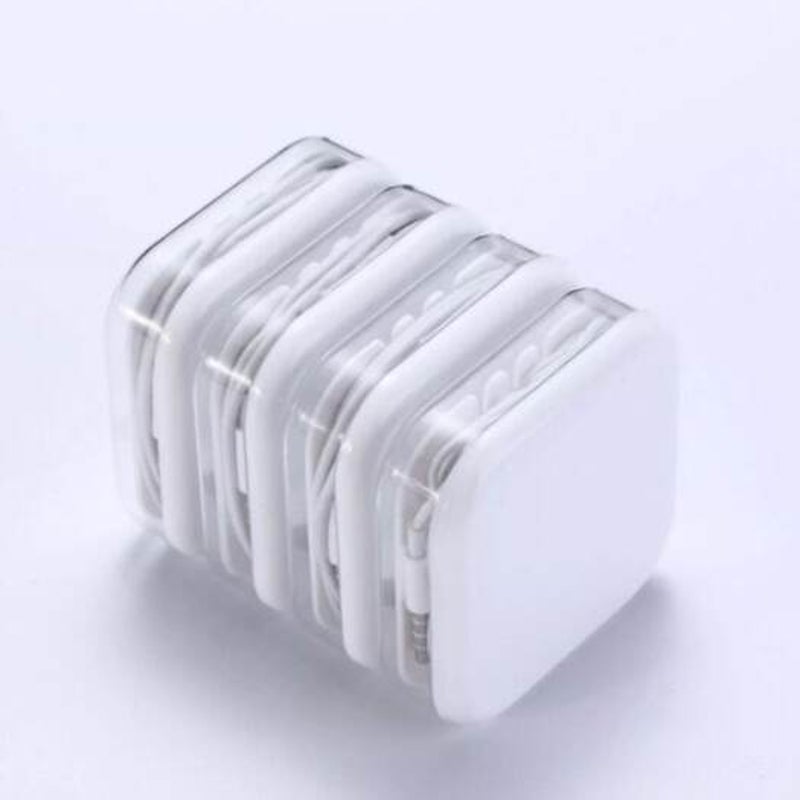 3.5Mm In Ear Headphone For Iphone / 5S 6 Plus White