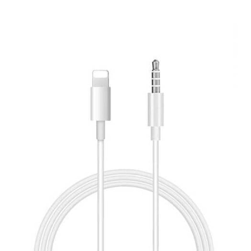 3.5Mm Male Stereo Audio Aux Cable Compatible For Iphone X / Xs Max Xr 8 Plus 7 White