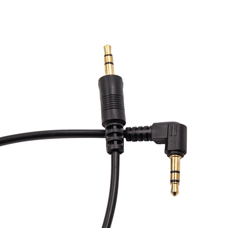 3.5Mm Male To Jack Aux Hdmi 90 Degree Right Angle For Car Headphone Mp34 Cord 0.3M