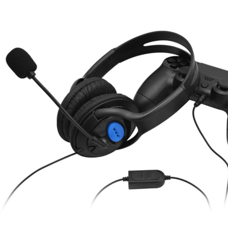 3.5Mm Wired Gaming Over Ear Headset Black