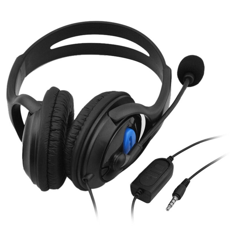 3.5Mm Wired Gaming Over Ear Headset Black