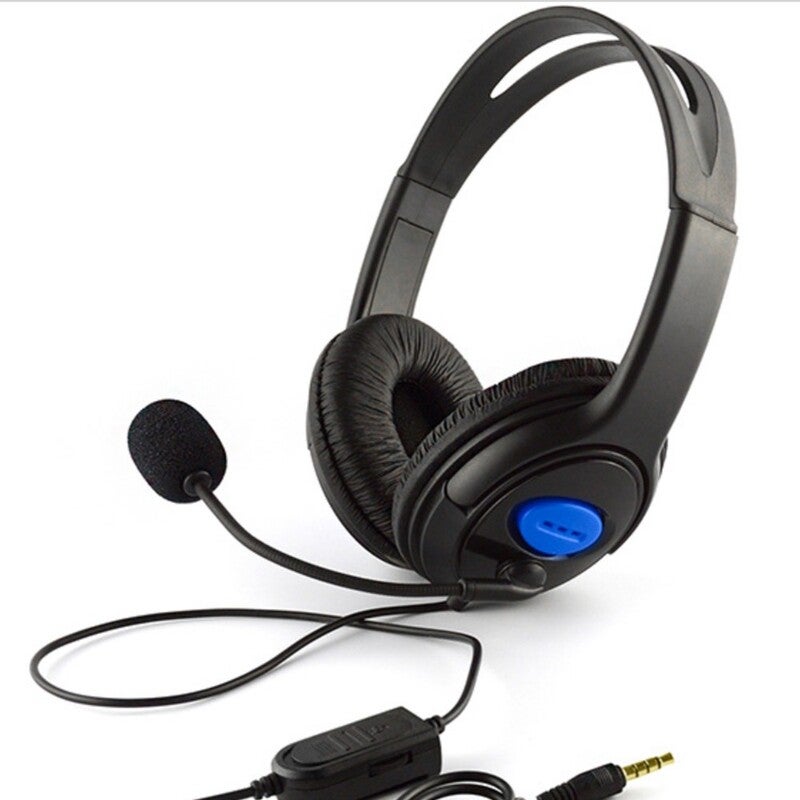 3.5Mm Wired Gaming Over Ear Headset Black