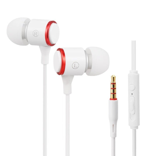 3.5Mm Wired In Ear Headphones With Mic Line Control Music Sport Headset 1.2M Cable Earphone For Smart Phones Tablet Lapt
