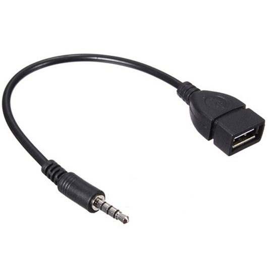 3.5Mmaudio Aux Jack To Usb 2.0 Type Female Converter Adapter Computer Headset Connectors