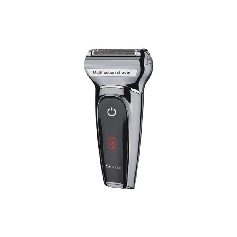 3 In 1 Electric Shaver Rechargeable Nose Hair Trimmer Razor For Men Black