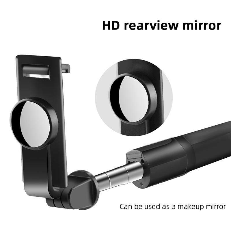 Foldable 3 In 1 Wireless Bluetooth Mini Tripod Selfie Stick With Remote Control