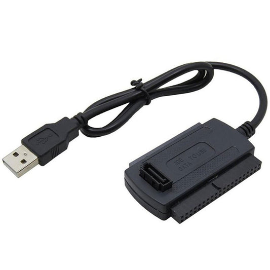 3 In 1 Usb 2.0 Cable Adapter To 2.53.55.25Inch Sata Ide High Speed 480Mbs Adapters