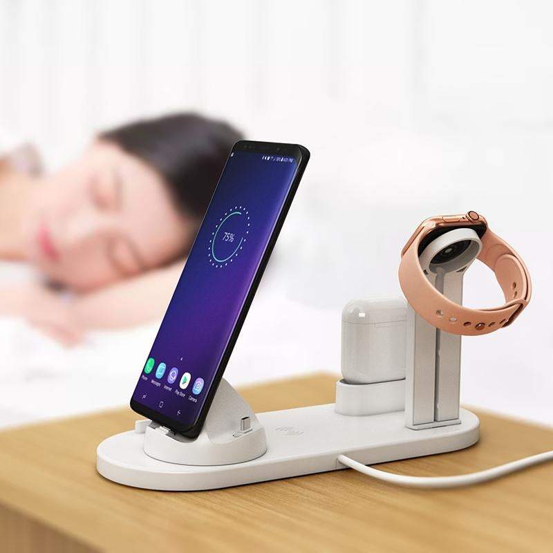 Charging Usb 3 In 1 Wireless Dock For Apple Watch Airpods