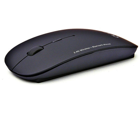 3 Mode 2.4Ghz Wireless Bluetooth In 1 Cordless Mouse 1600 Dpi Ultra Thin Ergonomic Portable Optical Mice Computer Pc