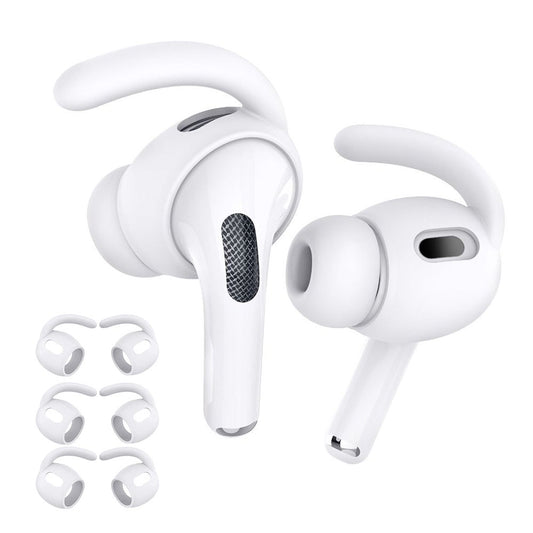 3 Pairs Airpods Pro Ear Hooks Secure Anti Slip Covers Silicone Earphone