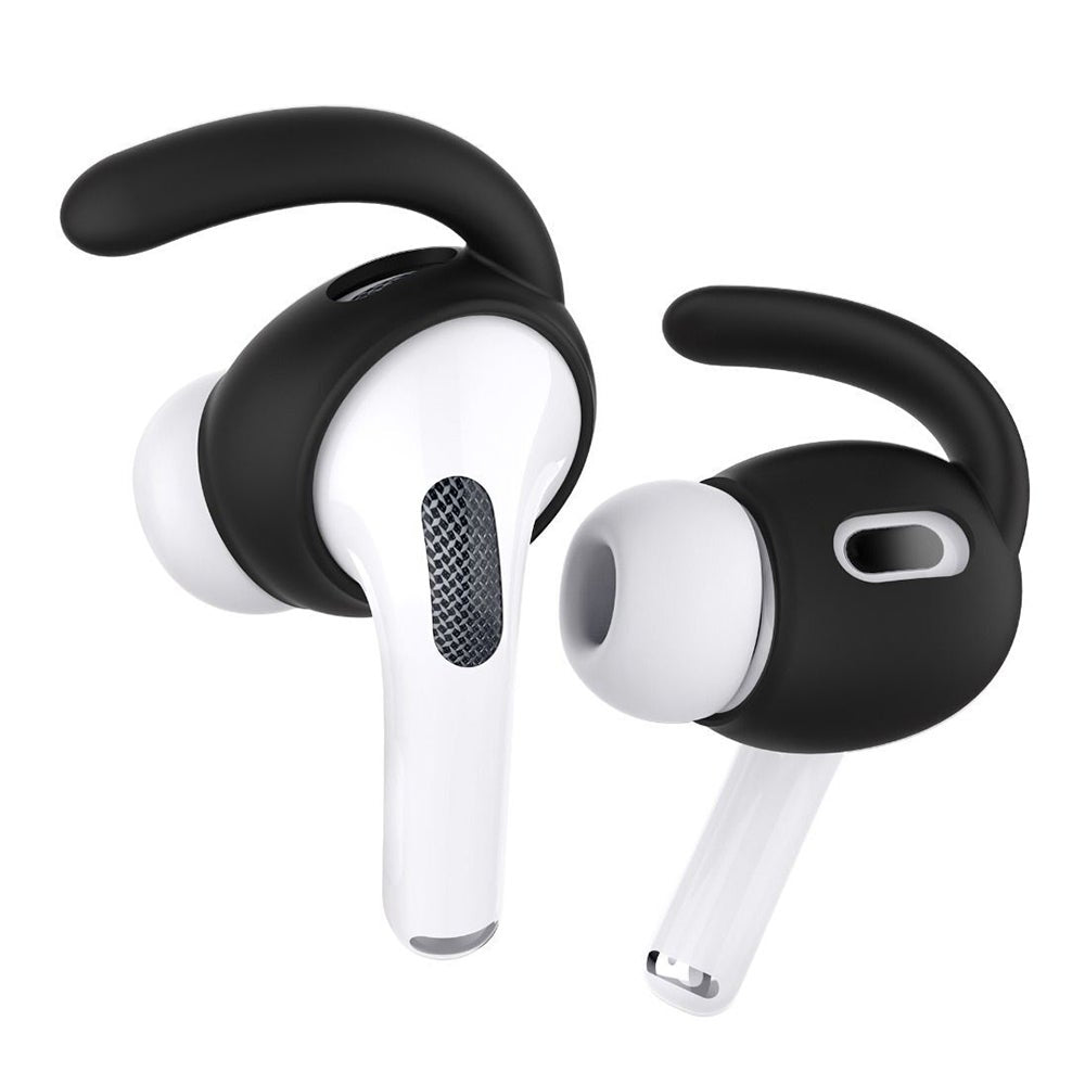 3 Pairs Airpods Pro Ear Hooks Secure Anti Slip Covers Silicone Earphone