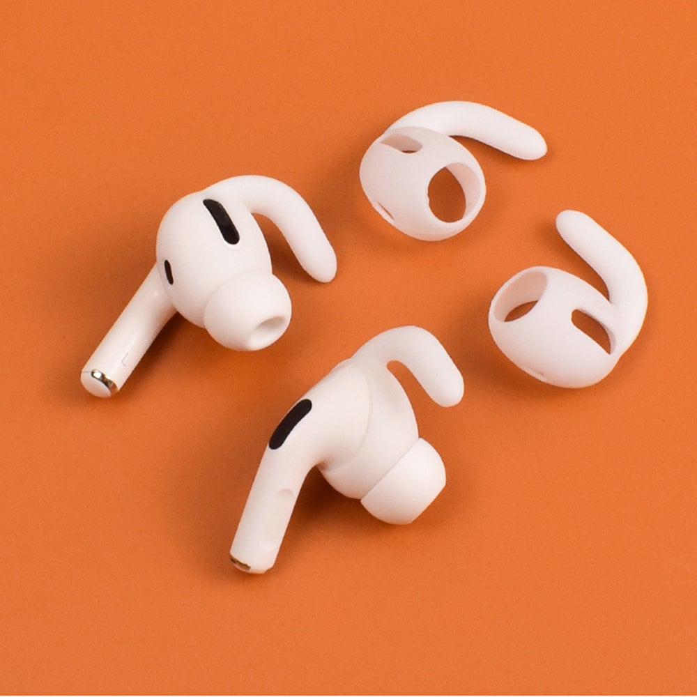 3 Pairs Airpods Pro Ear Hooks Secure Anti Slip Covers Silicone Earphone