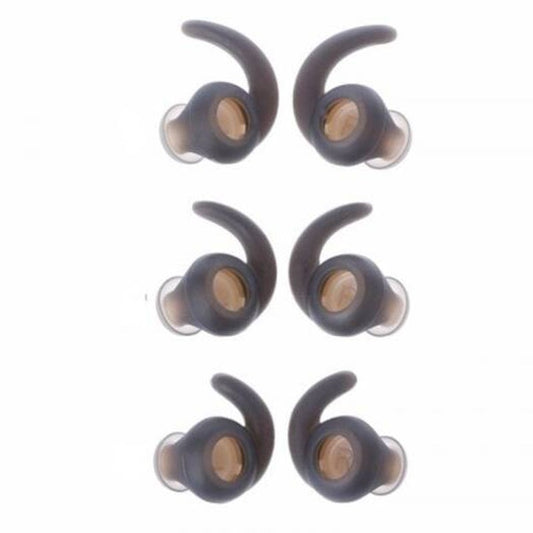 3 Pairs Silicone Earbuds Cover Soft Hook For Jbl Sports Bluetooth Earphone Black