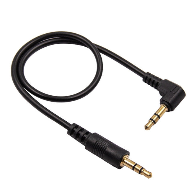 3.5Mm Male To Jack Aux Hdmi 90 Degree Right Angle For Car Headphone Mp34 Cord 0.3M