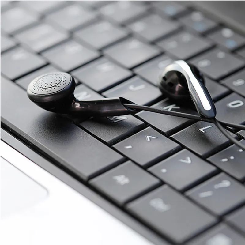 3.5Mm Wired In-Ear Earphone Headset For Computer Notebooks Mobile Phones