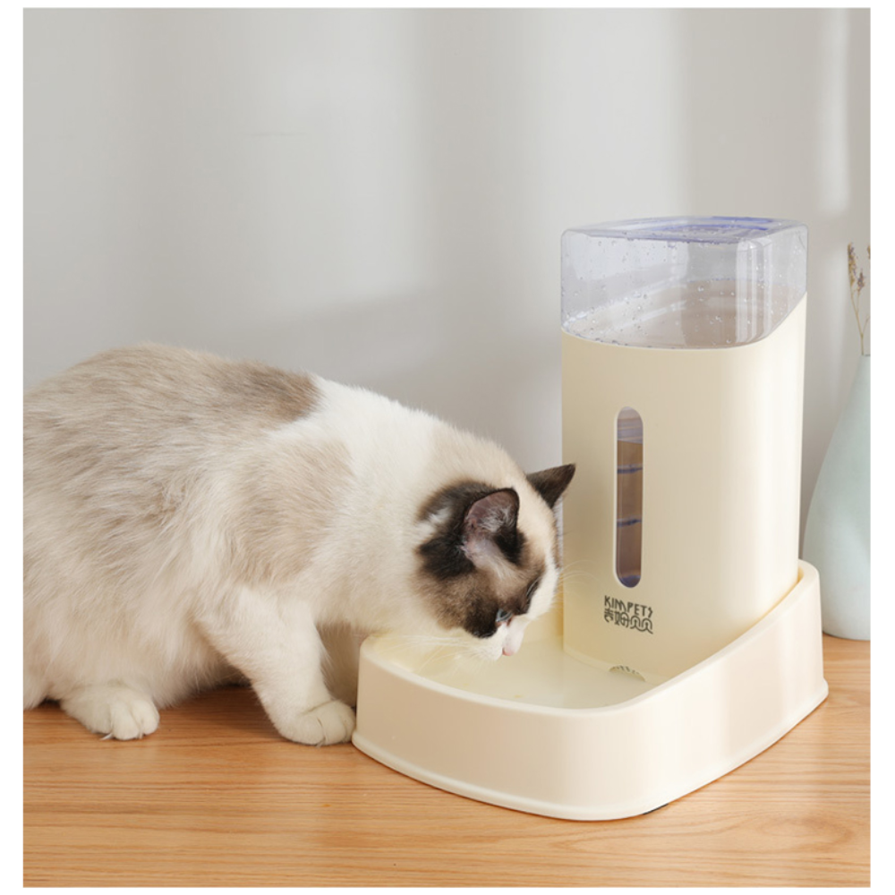 3.8L Pet Automatic Water Dispenser Large Capacity Drinking Bowl