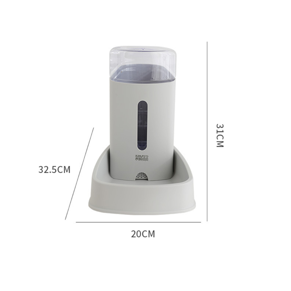 3.8L Pet Automatic Water Dispenser Large Capacity Drinking Bowl