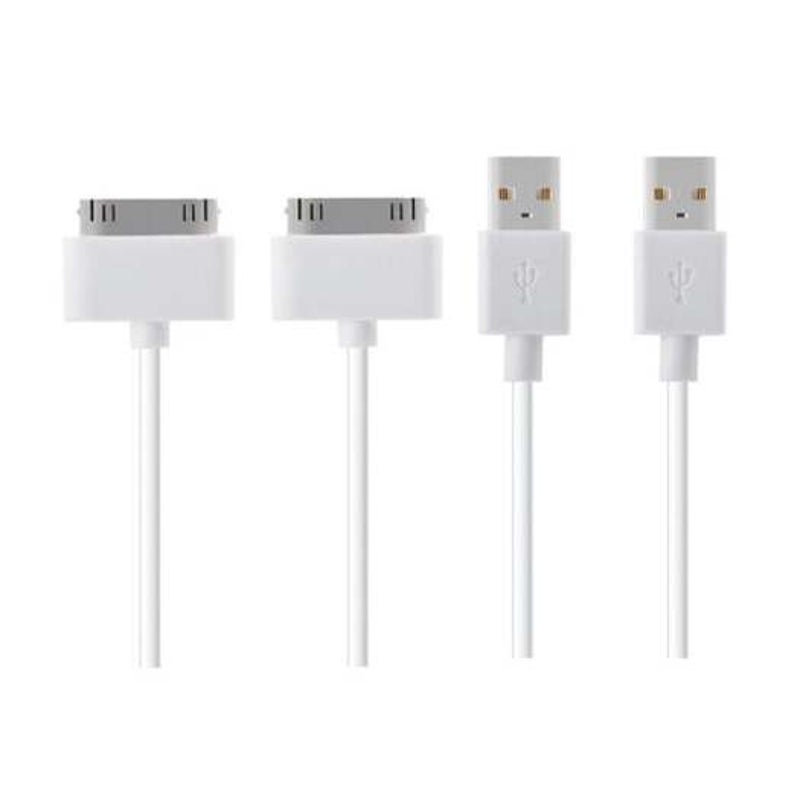 30 Pin Charging Cable 1M2pcs White