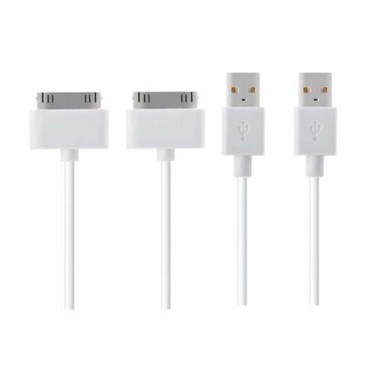 30 Pin Charging Cable 1M2pcs White