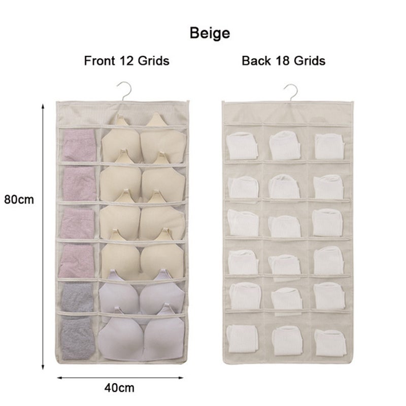 30 Pockets Hanging Organiser