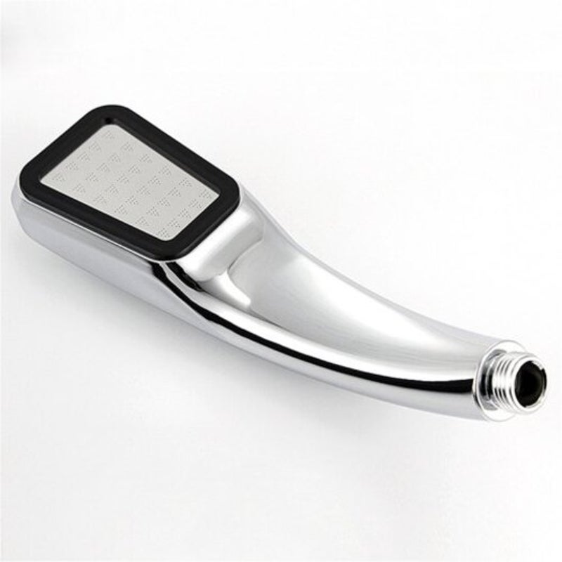 300 Holes High Pressure Boost Bathroom Shower Head Silver