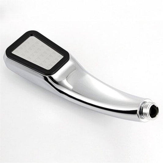 300 Holes High Pressure Boost Bathroom Shower Head Silver
