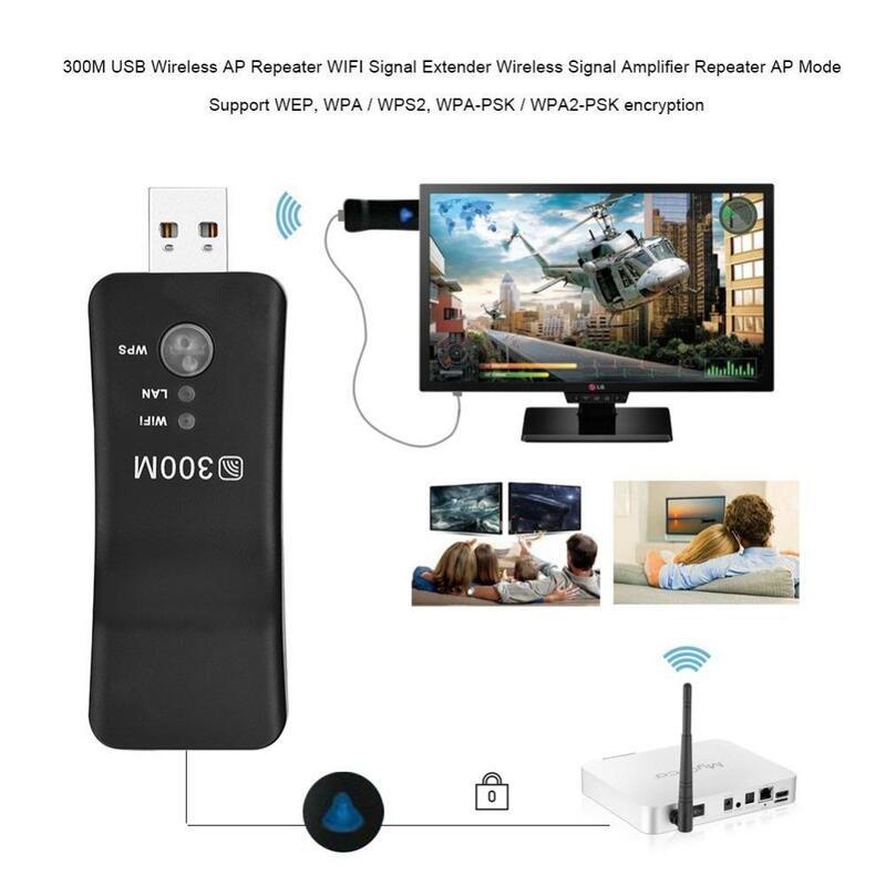 Wifi Extenders Antennas 300Mpbs Wireless Range Office Accessories