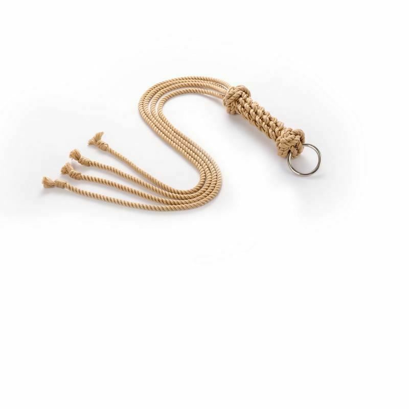 Bdsm Handmade Shibari Rope Soft Cotton Flogger Impact Toy Spanking Fetish