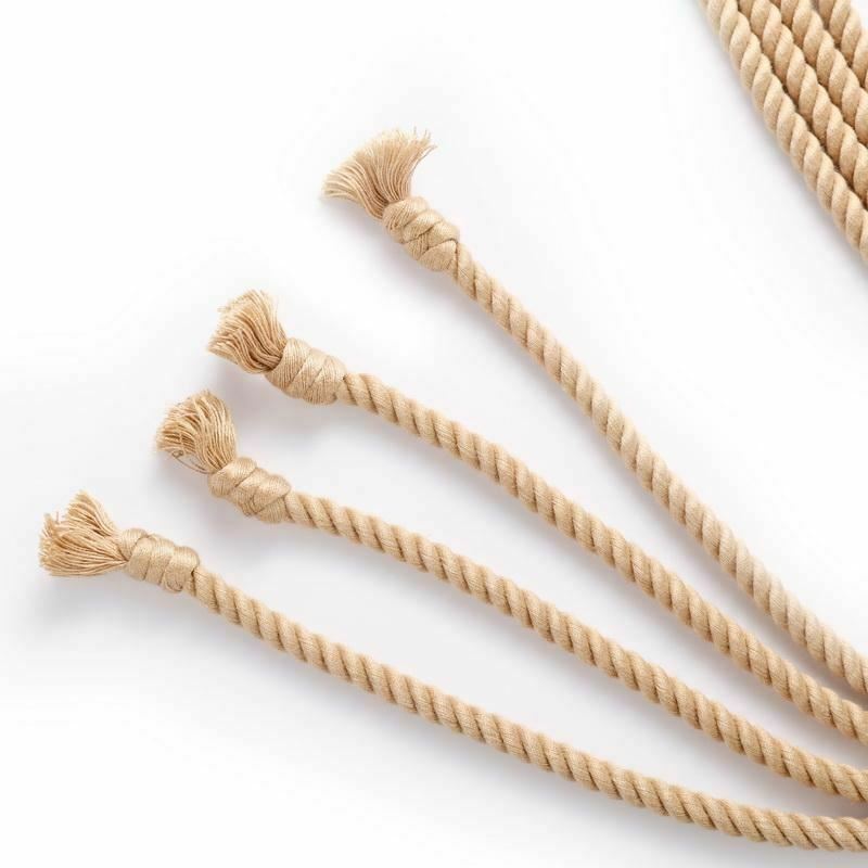 Bdsm Handmade Shibari Rope Soft Cotton Flogger Impact Toy Spanking Fetish