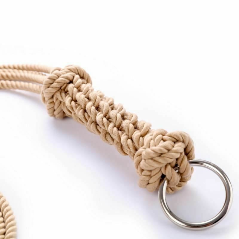 Bdsm Handmade Shibari Rope Soft Cotton Flogger Impact Toy Spanking Fetish