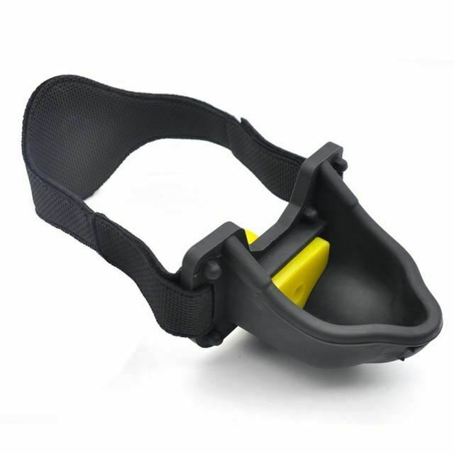 Silicone Urinal Mouth Gag Submissive Bondage Head Harness Bdsm Piss Fetish