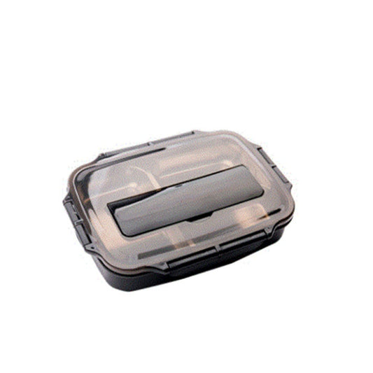 304 Stainless Steel Insulated Lunch Box Partition Leak Proof Bento Student School Adult Office Microwave Oven Food Conta