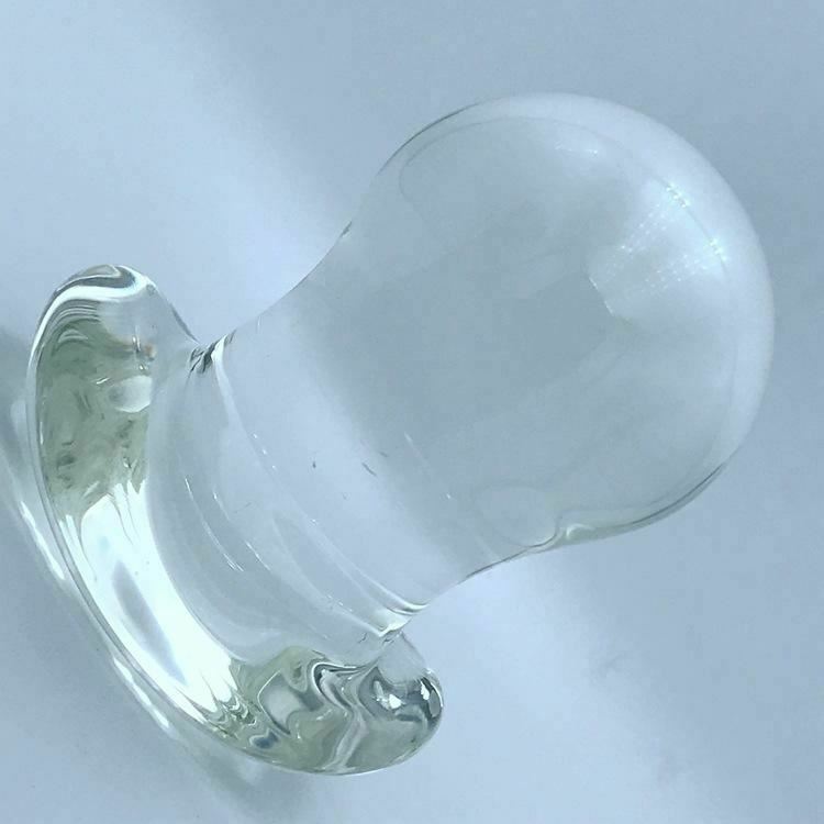 60Mm Large Crystal Anal Ball Dilator Butt Plug Glass Dildo