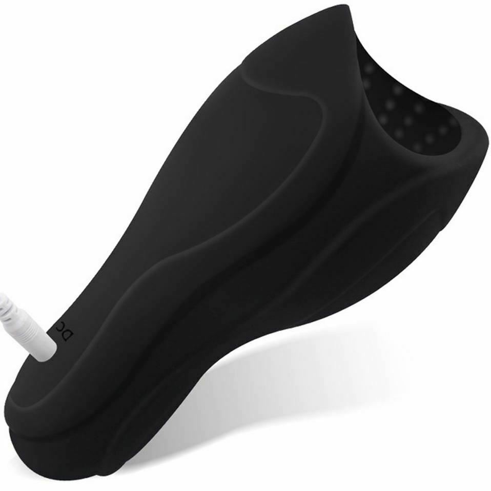 Silicone Male Vibrator Oral Sex Masturbation Glans Sensitivity Exercise Men