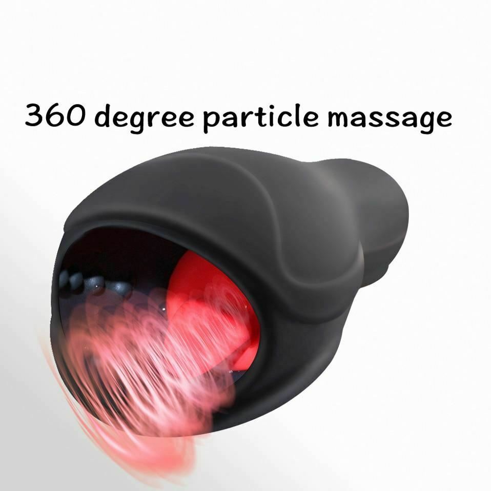 Silicone Male Vibrator Oral Sex Masturbation Glans Sensitivity Exercise Men