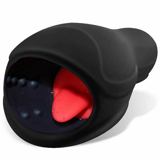 Silicone Male Vibrator Oral Sex Masturbation Glans Sensitivity Exercise Men