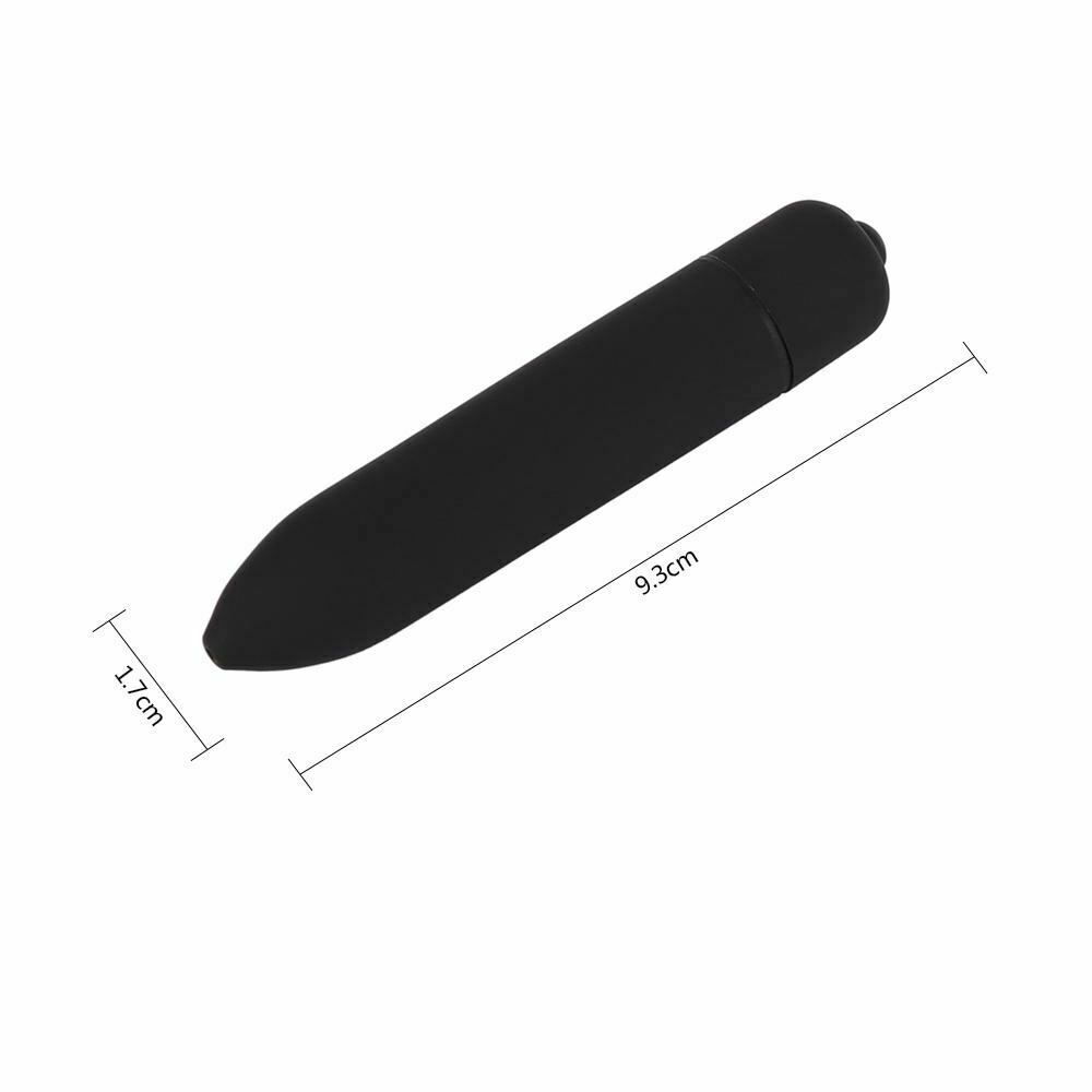 Powerful Frequency Black Mini Vibrator Clitoris G Spot Stimulator