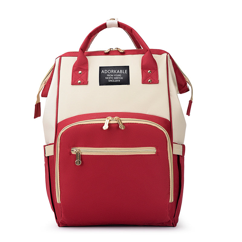 Separate Dry Wet Multi Functional Nappy Bag