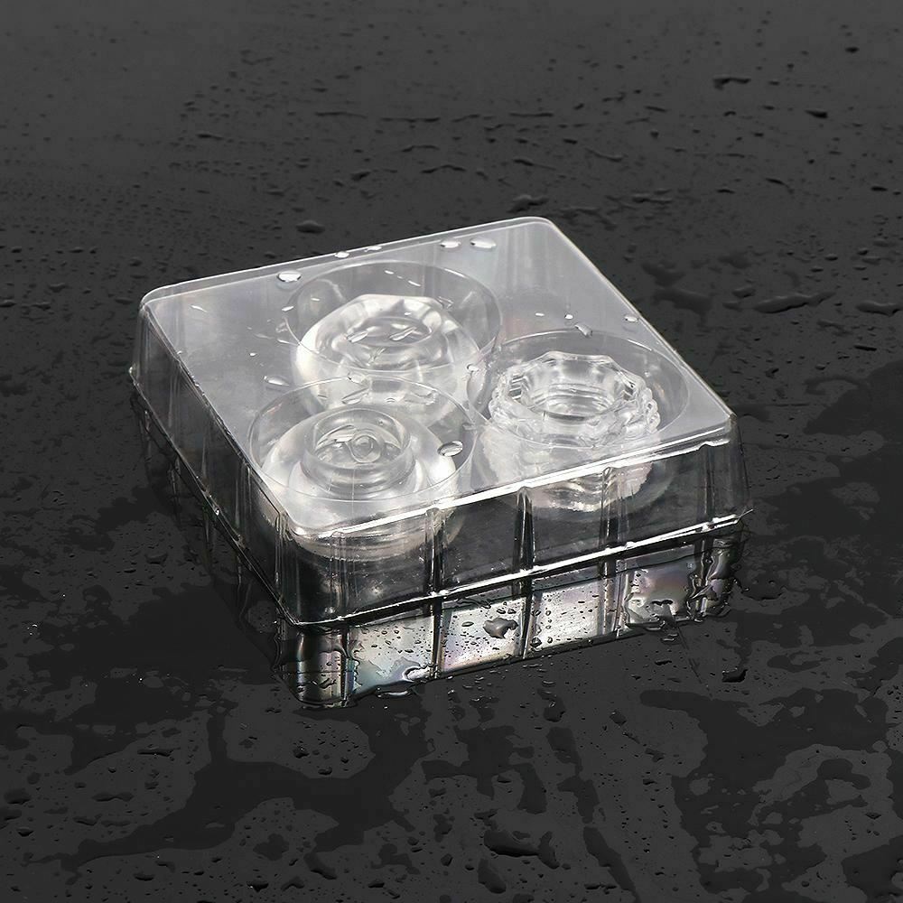 3Pcs Set Clear Penis Rings With Box Silicone Stretchy Cock