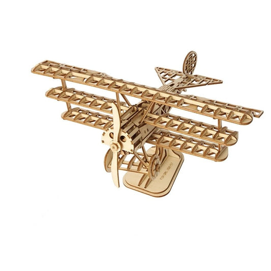 Airplane Model 3D Laser Cutting Puzzle Assembly Toy For Kids