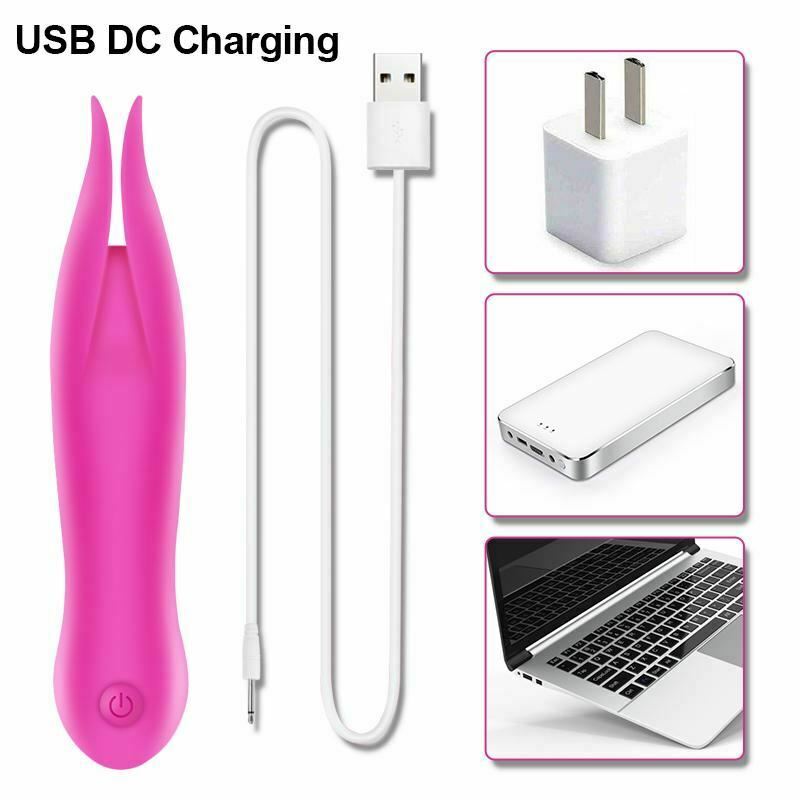 Body Vibrator Super Soft Touch Clitoris Stimulation Nipple Massage Clitoral