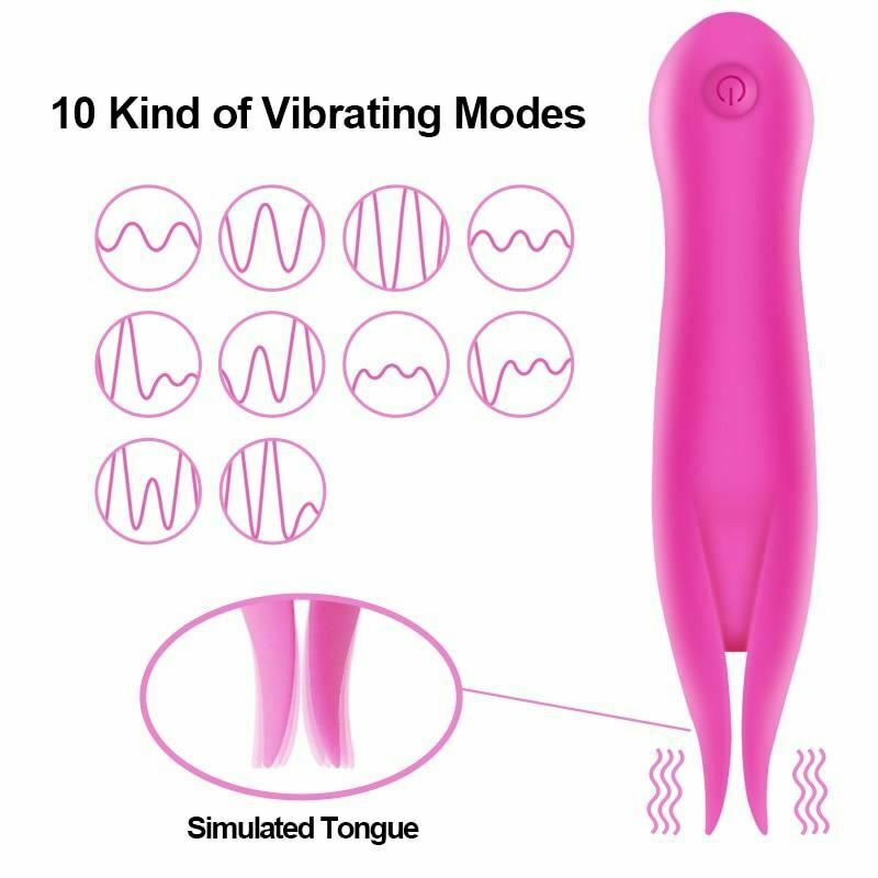 Body Vibrator Super Soft Touch Clitoris Stimulation Nipple Massage Clitoral