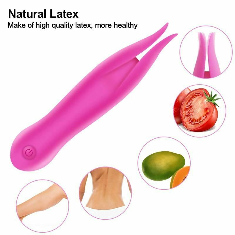Body Vibrator Super Soft Touch Clitoris Stimulation Nipple Massage Clitoral