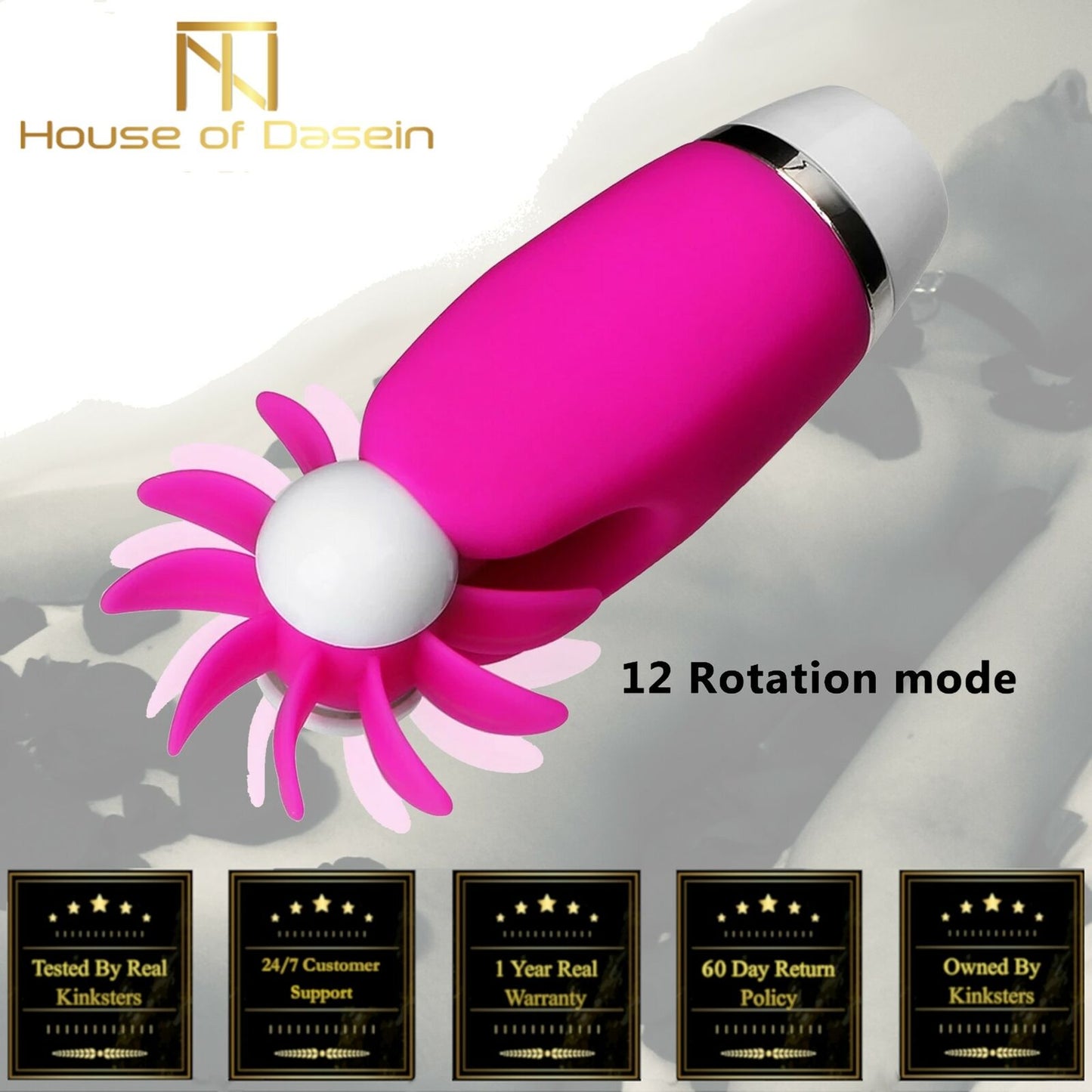 Stimulator Rotating Tongue Oral Sex Clitoris Licking Toy For Women Clitoral