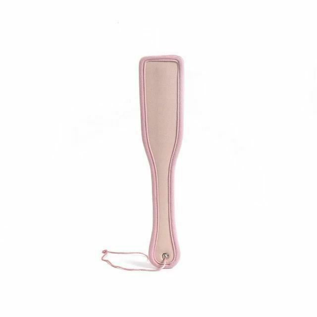Pink 10Pcs Bdsm Set Collar Nipple Clamps Flogger Cuffs Paddle Rope Blindfold Kit
