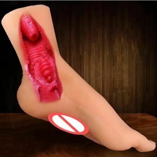 Foot Fetish Male Masturbators Super Realistic Artificial Feet Vagina Pocket Pussy