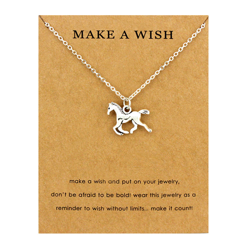 Veile Studios Lucky Fortune Wish Pendant Necklaces