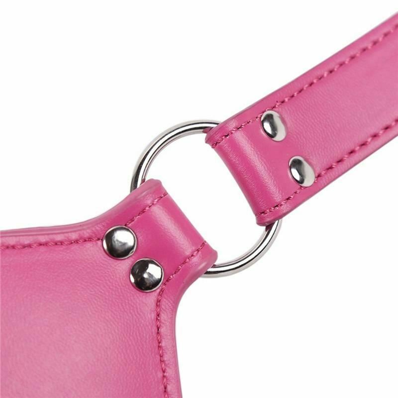 Pink Penis Dildo Gag Cock Mouth Plug Bdsm Bondage Restraints